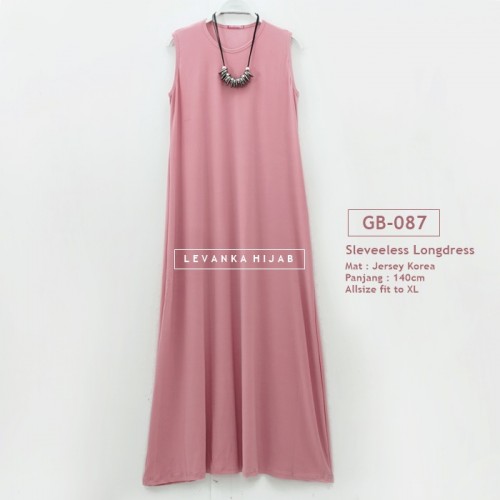 GB-087 Gamis Tanpa Lengan